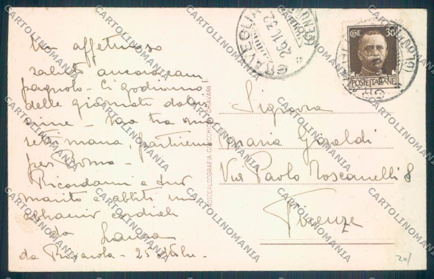 Genova Rivarola Paggi cartolina ZT5206 – retro