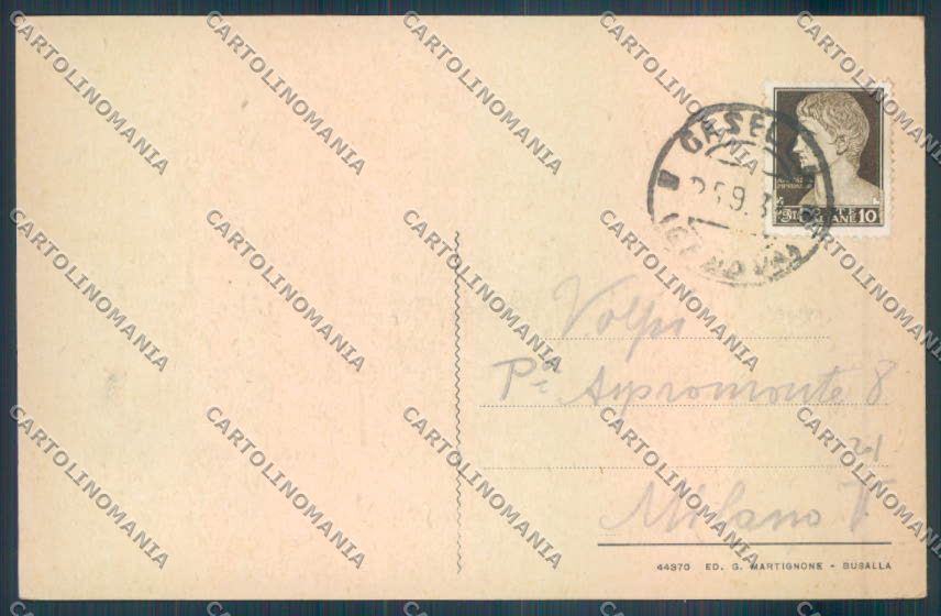 Genova San Bartolomeo Bisolagno Stabbio cartolina ZT5221 – retro