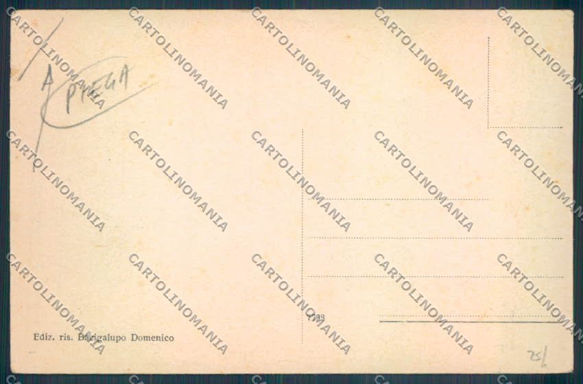 Genova Piandepreti PIEGA cartolina ZT5229 – retro