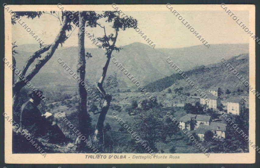 Genova Tiglieto d'Olba PIEGHINA cartolina ZT5230 – fronte