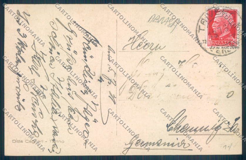 Biella Città ABRASA cartolina ZT5236 – retro