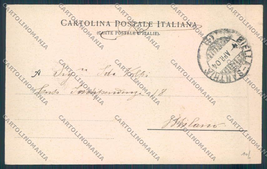 Biella Città cartolina ZT5241 – retro