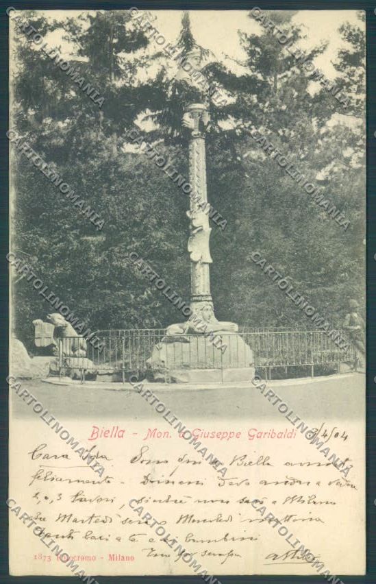 Biella Città cartolina ZT5249 – fronte