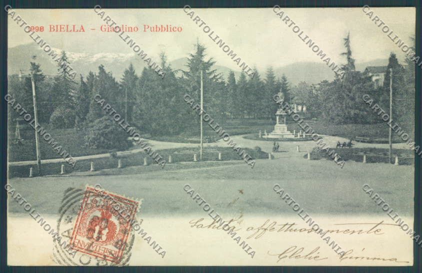 Biella Città cartolina ZT5251 – fronte