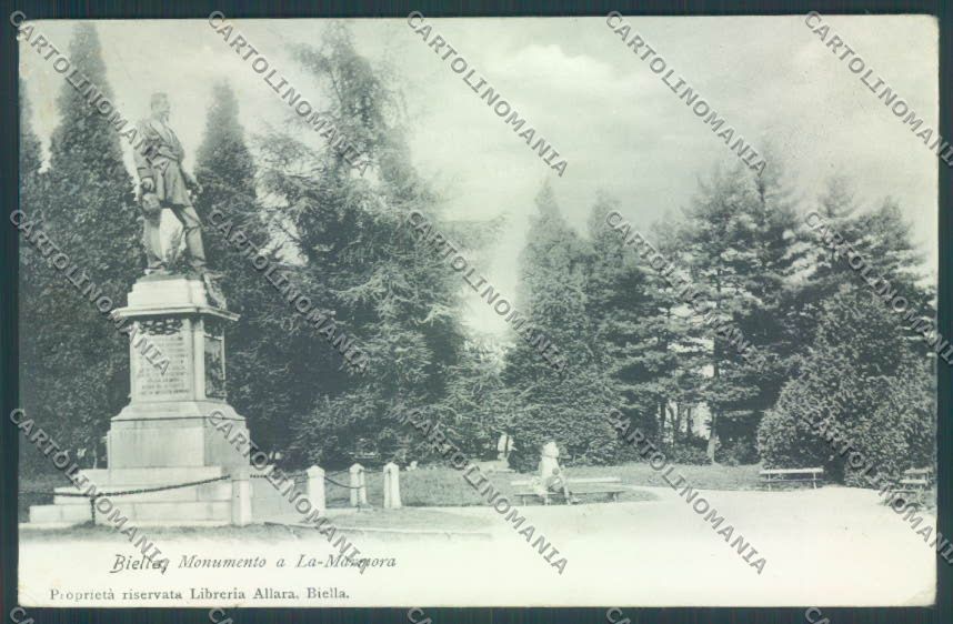 Biella Città PIEGHINA cartolina ZT5256 – fronte