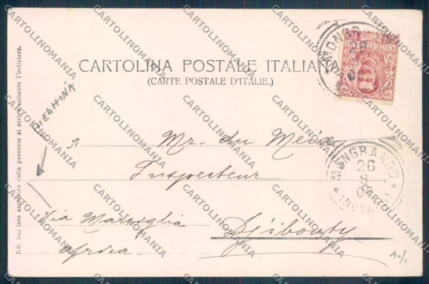 Biella Città PIEGHINA cartolina ZT5256 – retro