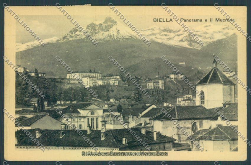 Biella Città cartolina ZT5263 – fronte