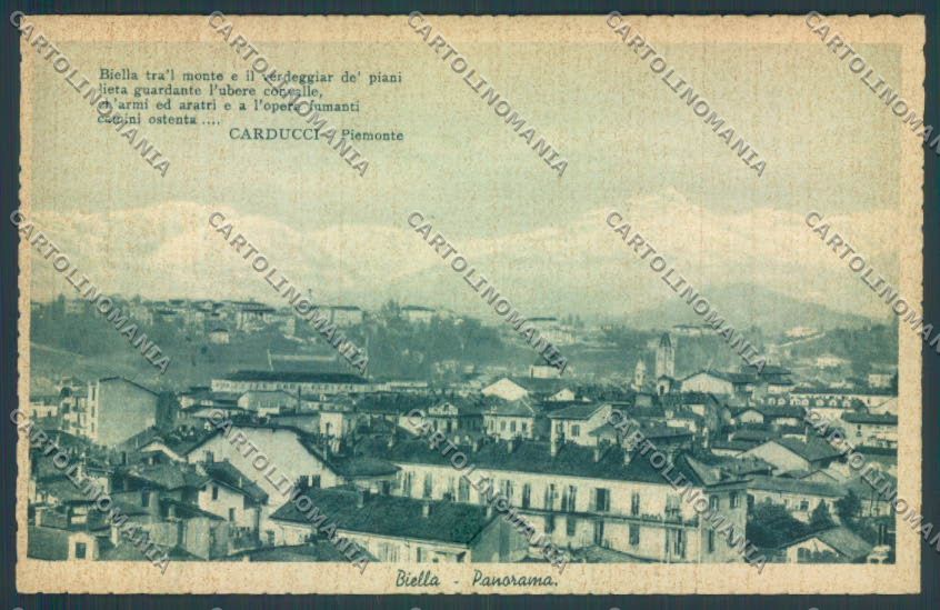 Biella Città cartolina ZT5267 – fronte