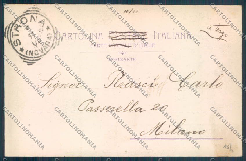 Biella Città cartolina ZT5269 – retro