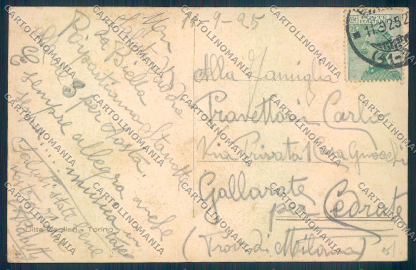 Biella Città cartolina ZT5273 – retro