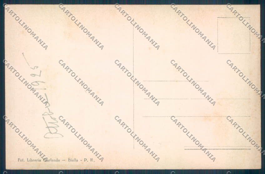 Biella Città cartolina ZT5275 – retro