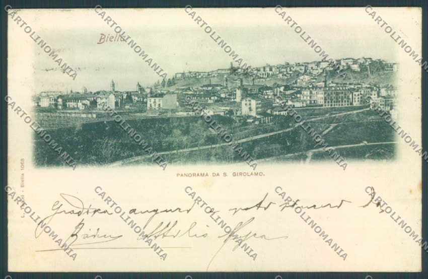 Biella Città cartolina ZT5277 – fronte