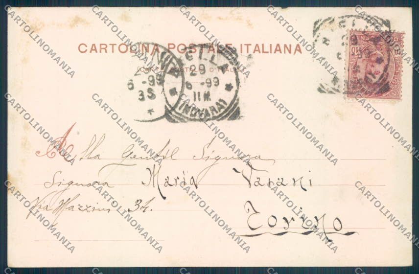 Biella Città cartolina ZT5277 – retro
