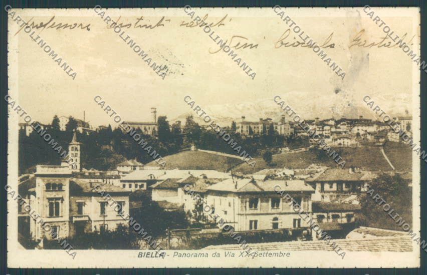 Biella Città cartolina ZT5281 – fronte