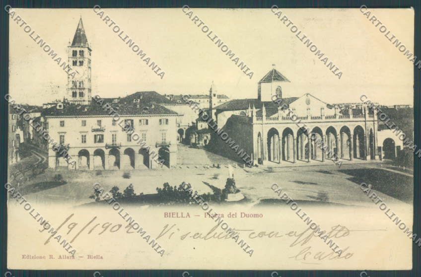 Biella Città cartolina ZT5284 – fronte