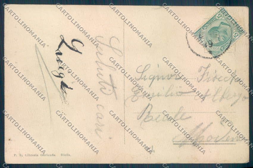 Biella Città cartolina ZT5292 – retro