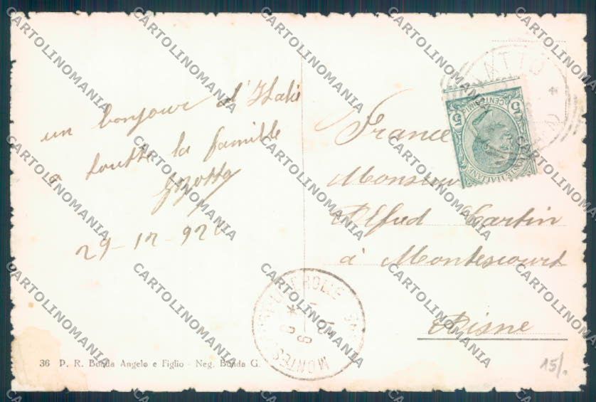 Biella Città cartolina ZT5298 – retro