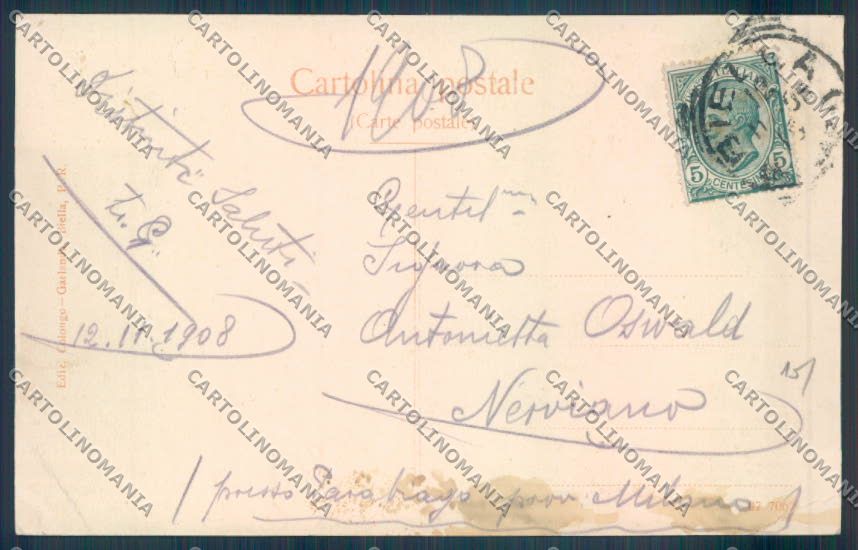 Biella Città cartolina ZT5299 – retro