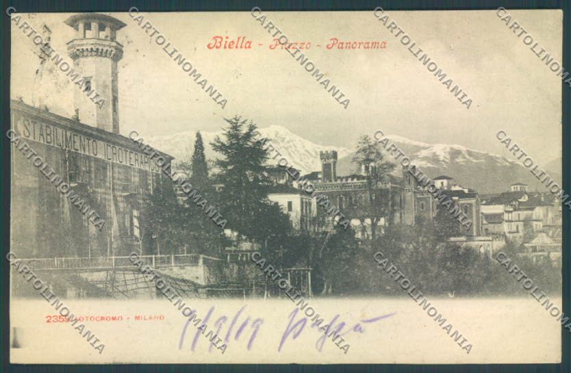 Biella Città cartolina ZT5319 – fronte