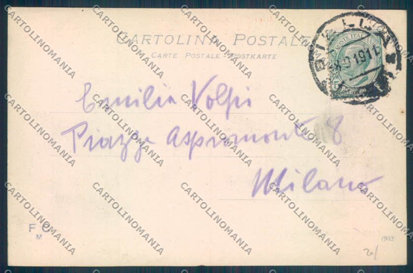 Biella Città cartolina ZT5319 – retro