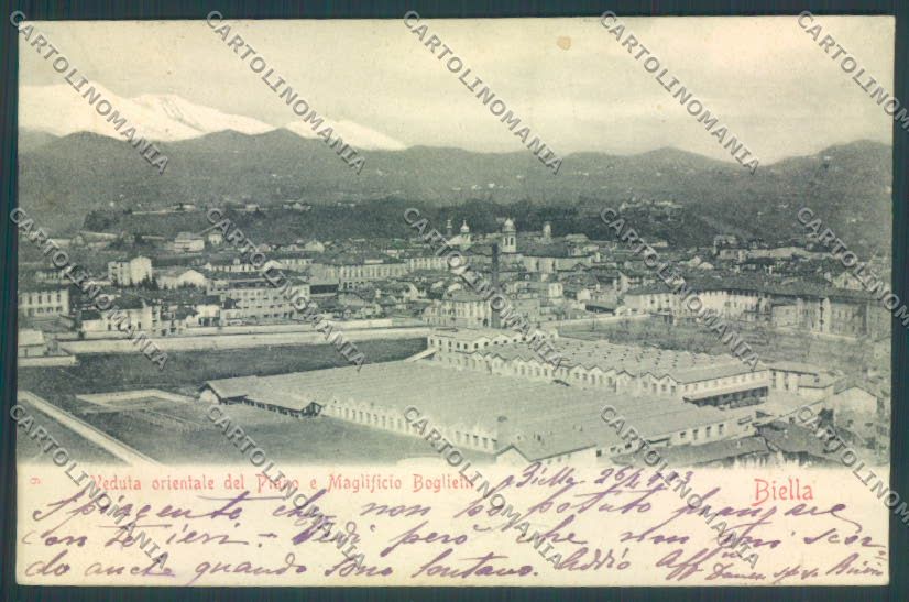 Biella Città cartolina ZT5320 – fronte