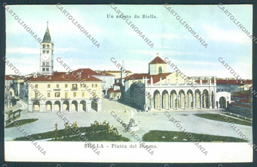 Biella Città cartolina ZT5321 – fronte