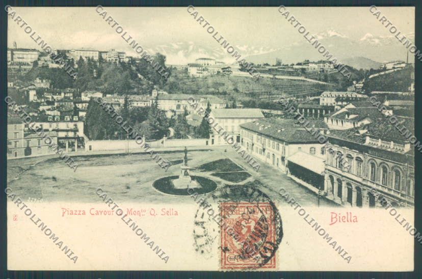 Biella Città cartolina ZT5322 – fronte