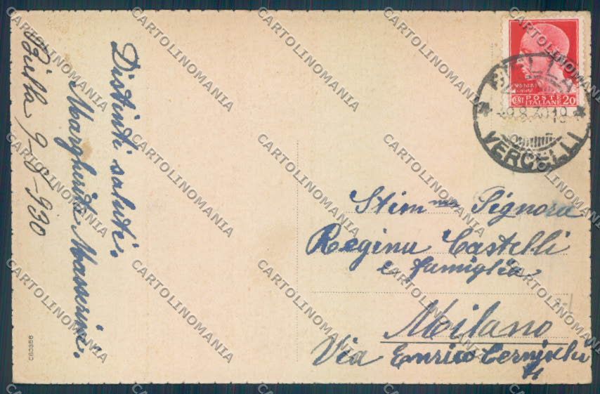 Biella Città cartolina ZT5324 – retro