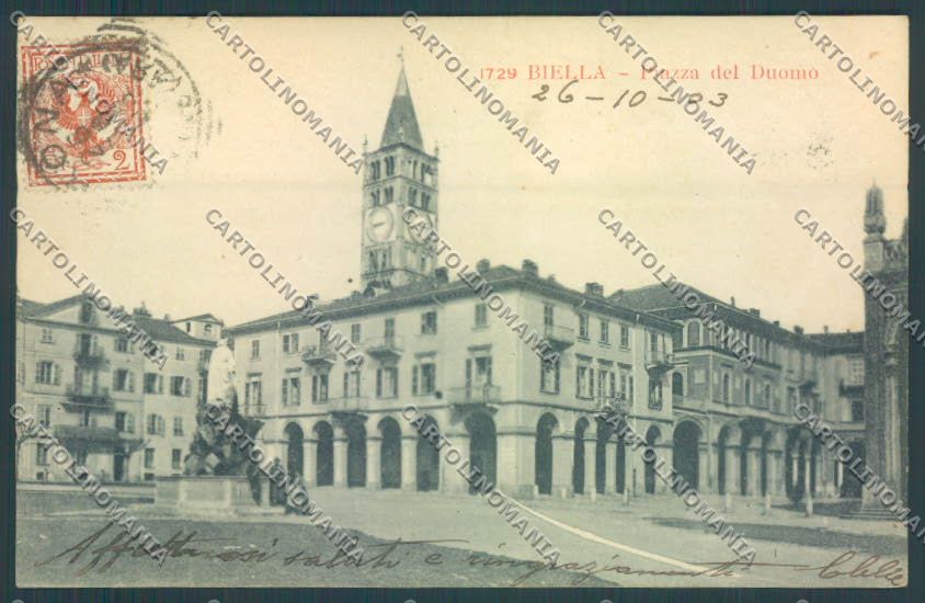 Biella Città cartolina ZT5327 – fronte