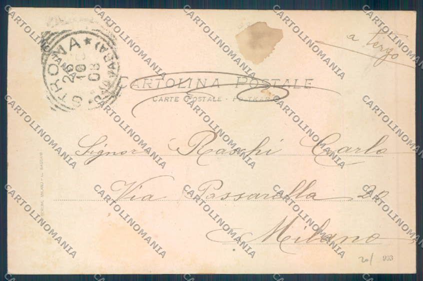 Biella Città cartolina ZT5327 – retro