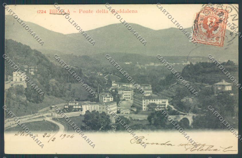 Biella Città cartolina ZT5333 – fronte