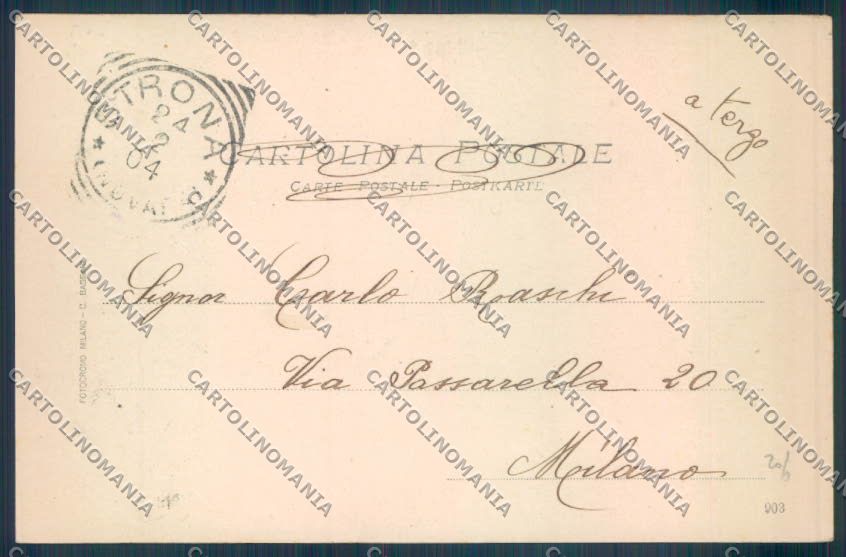 Biella Città cartolina ZT5333 – retro