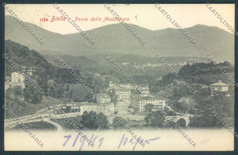 Biella Città cartolina ZT5334 – fronte