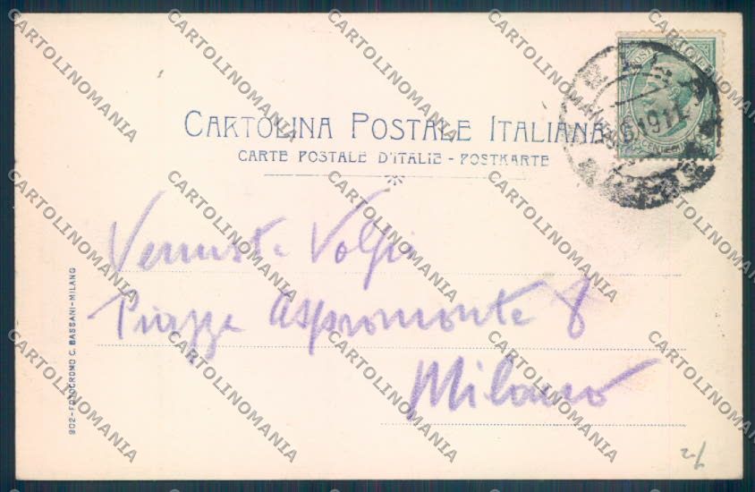 Biella Città cartolina ZT5334 – retro
