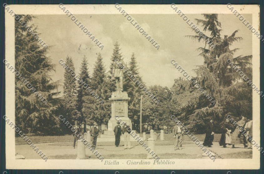 Biella Città cartolina ZT5336 – fronte