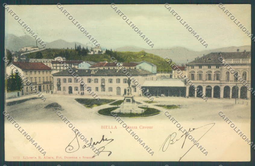 Biella Città cartolina ZT5347 – fronte