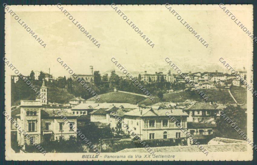 Biella Città cartolina ZT5348 – fronte