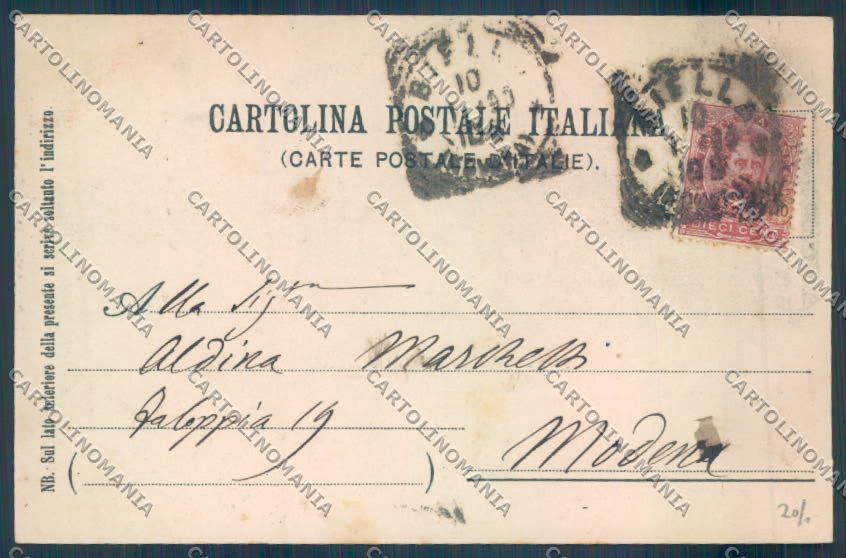 Biella Città cartolina ZT5353 – retro