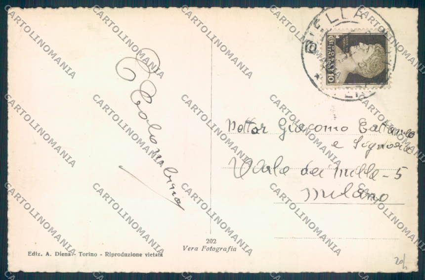 Biella Città Foto cartolina ZT5360 – retro