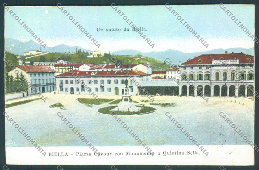 Biella Città cartolina ZT5364 – fronte