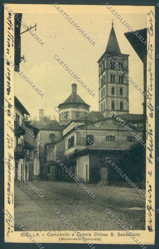 Biella Città cartolina ZT5370 – fronte