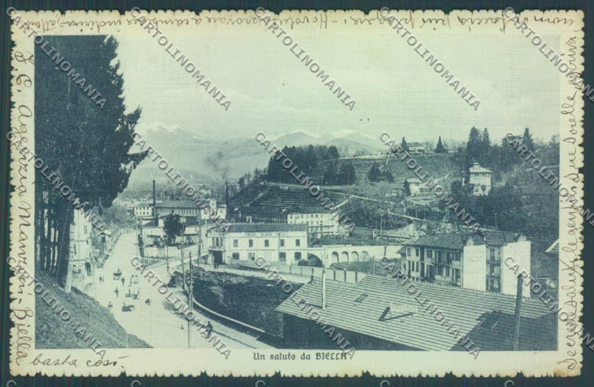 Biella Città cartolina ZT5371 – fronte
