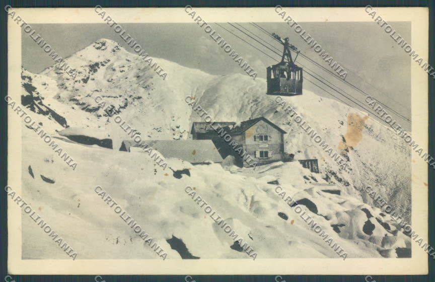 Biella Oropa Rifugio Mucrone Funivia cartolina ZT5376 – fronte