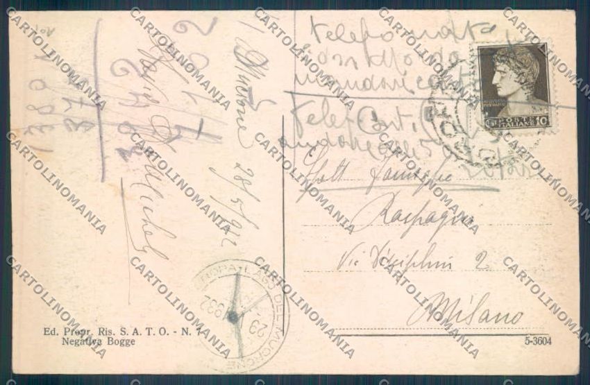 Biella Oropa Funivia Lago Mucrone cartolina ZT5378 – retro