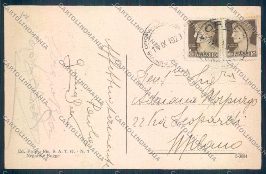 Biella Oropa Funivia Lago Mucrone cartolina ZT5379 – retro