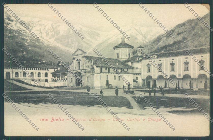 Biella Oropa cartolina ZT5382 – fronte