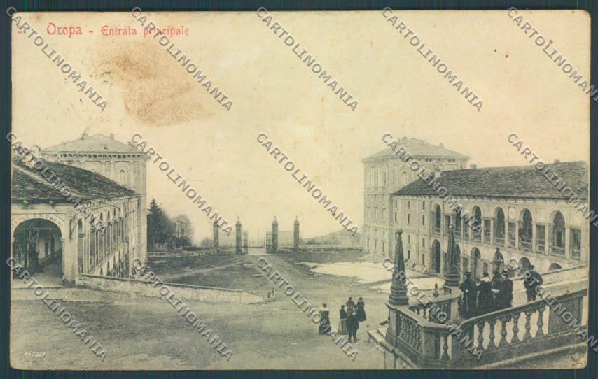 Biella Oropa PIEGHE cartolina ZT5385 – fronte