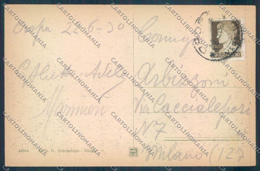 Biella Oropa cartolina ZT5402 – retro