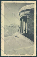 Biella Oropa Nevicata cartolina ZT5406 – fronte