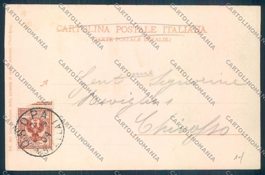 Biella Oropa cartolina ZT5410 – retro